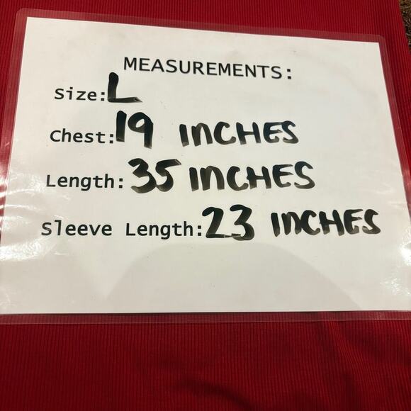 Bebe Red Long Sleeve Sparkly Logo Mini Dress Size Large - Picture 10 of 10